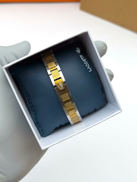 Bracelet homme élégant Lacoste
