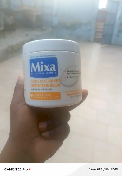 Crème Éclat Mixa Niacinamide