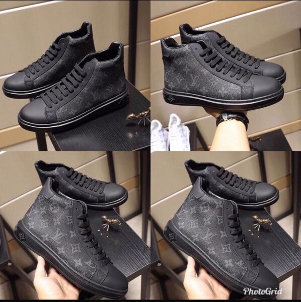 Baskets montantes luxe homme