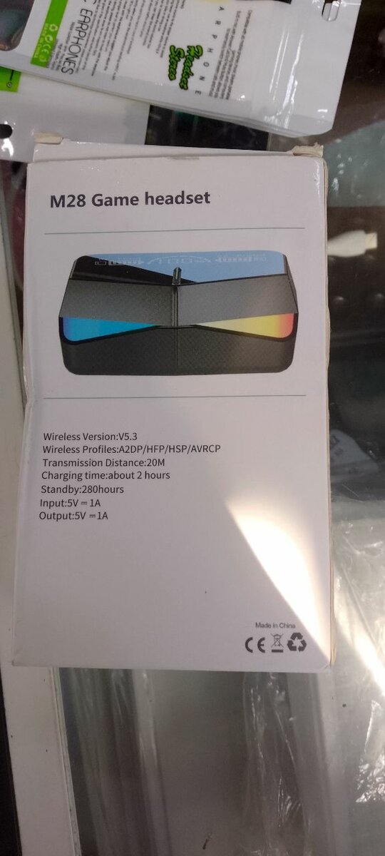 Écouteurs sans fil gaming M28