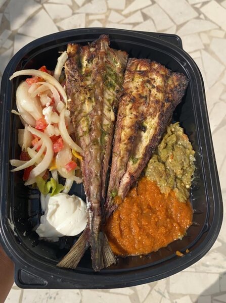 Plat de poisson grillé (APF)