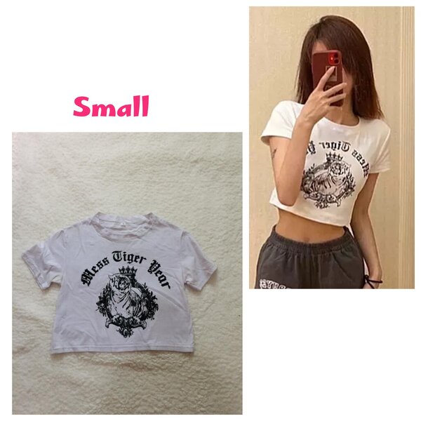 Salaula crop tops and tops