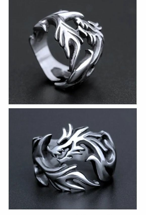 Bague Argent Homme Style Unique