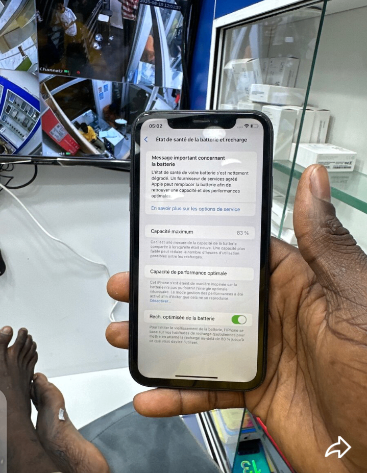 iPhone XR Noir Débloqué