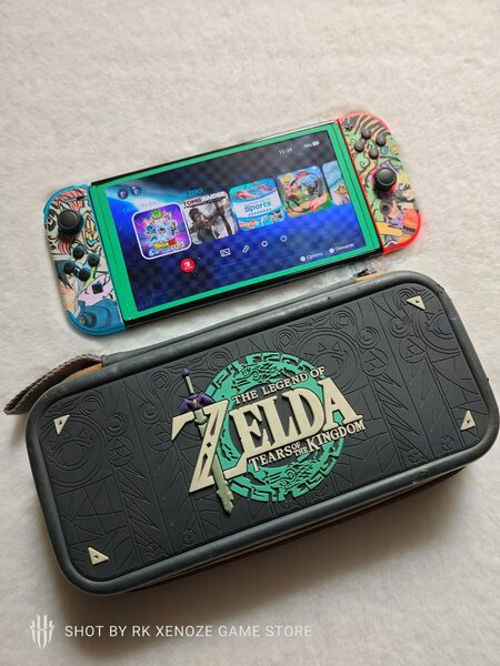 Nintendo Switch Oled avec jeux