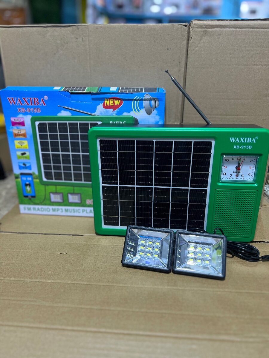 Radio solaire WAXIBA MP3