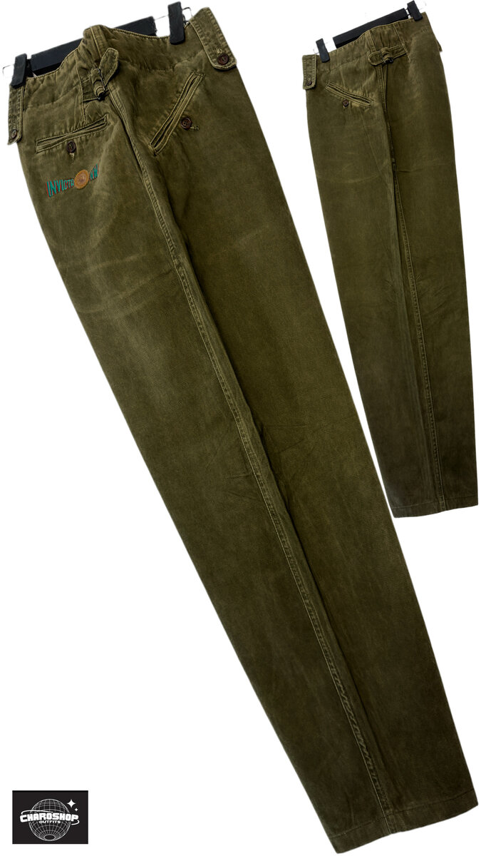 Pantalon cargo vert homme