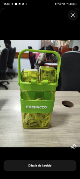 Boîte à rangement Pochacco verte