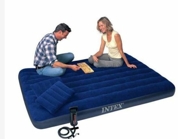 Inflatable air bed