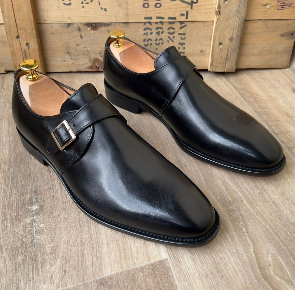 Chaussures Élégantes Hommes Cuir