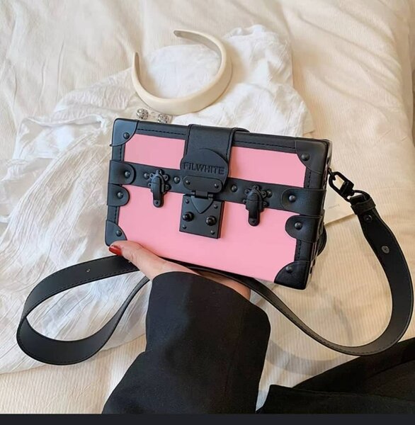 Sac à bandoulière style valise