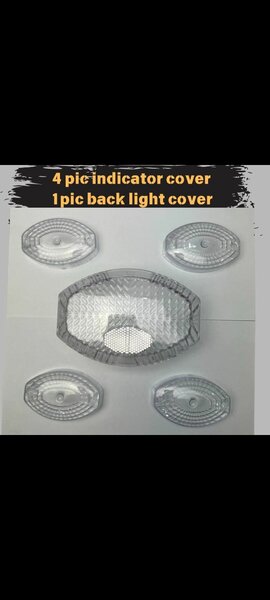 CG 125 Back Head Light  White