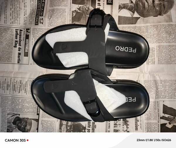 Sandales élégantes en cuir