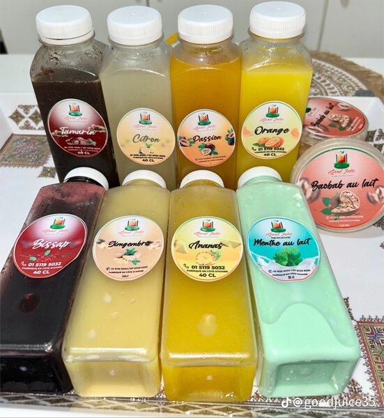 Jus Naturels Variés 40cl