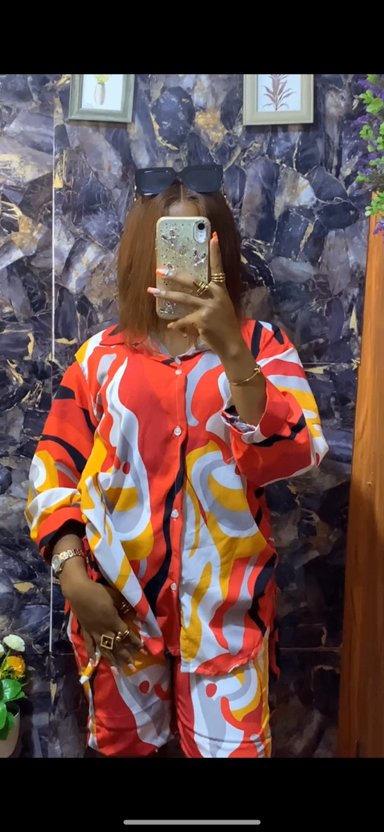 Tenue décontractée colorée