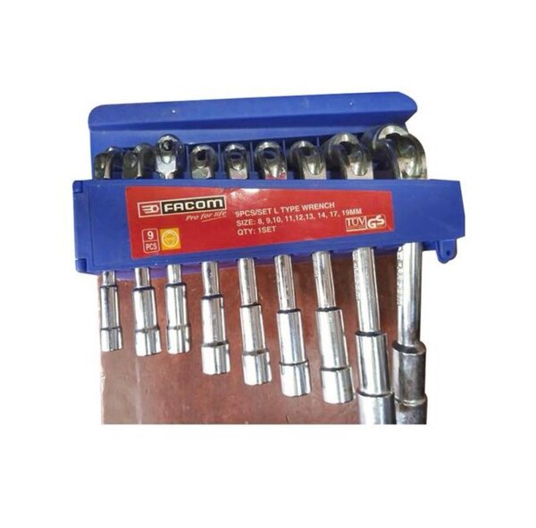 Facom Jeux 9 De Clés À Pipe Débouchées à Double Sortie 8,9,1
