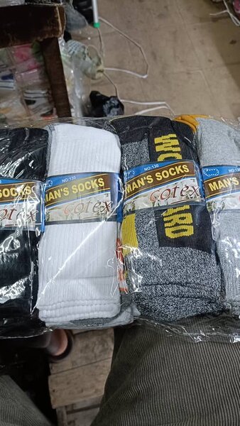 Chaussettes multi-couleurs homme