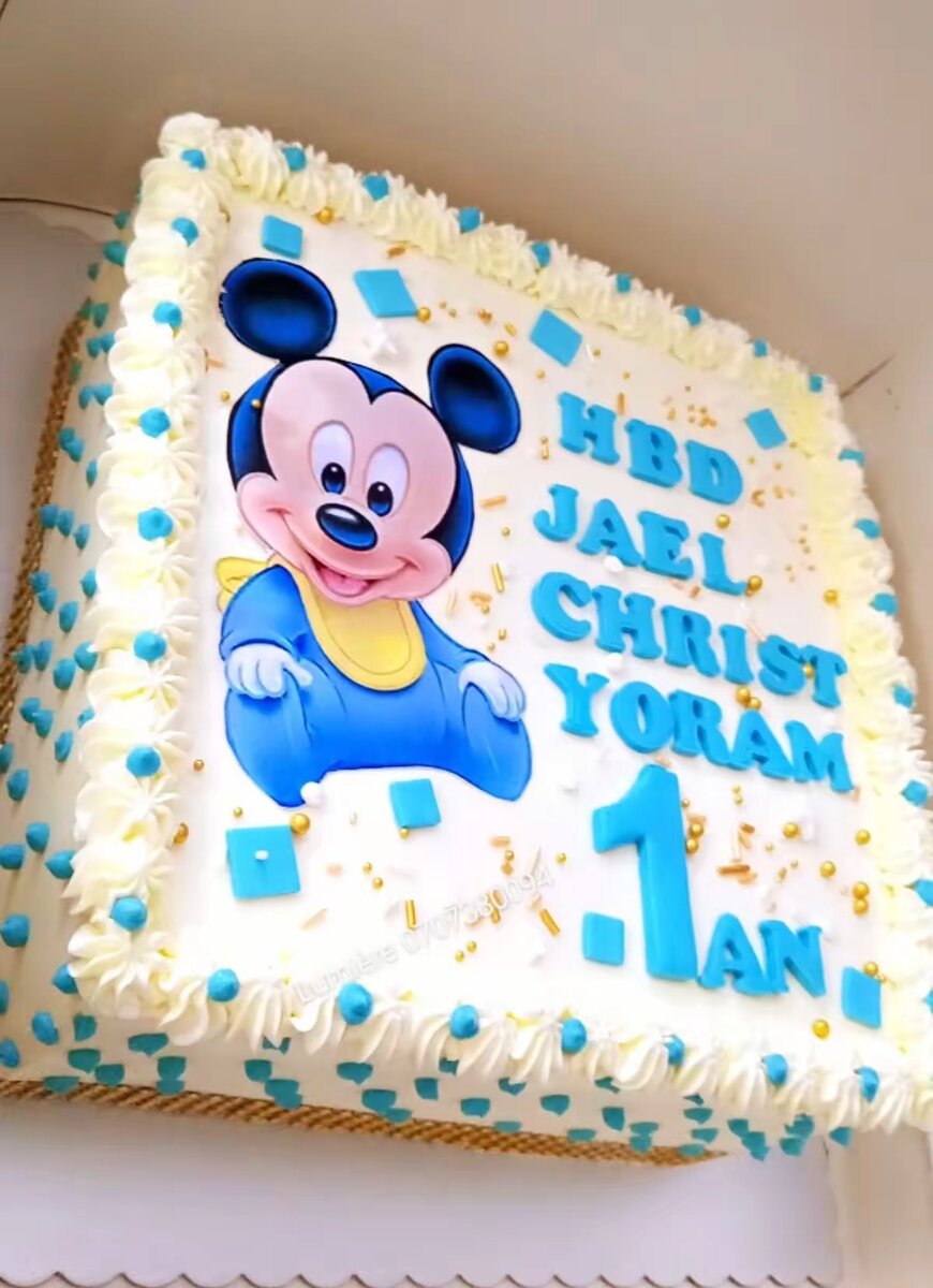 Gâteau d'anniversaire enfant