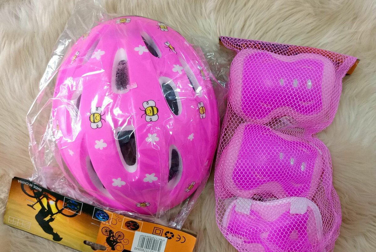 Kids Helmet Knee, Elbow, Hand Protective Pad