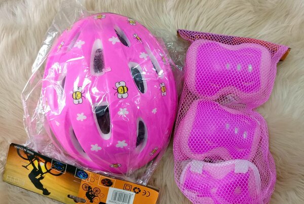 Kids Helmet Knee, Elbow, Hand Protective Pad