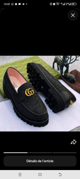 Mocassins Gucci élégants