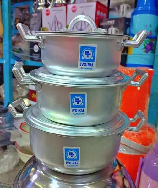 Casseroles Empilables Aluminium
