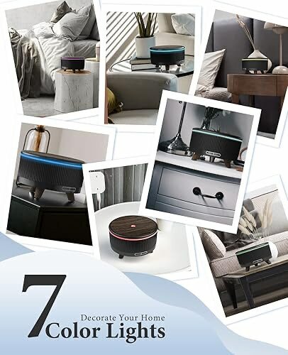 Ultrasonic Air Humidifier Essential Aroma Diffuser