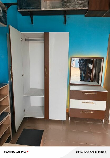 2 battant avec commode miroir