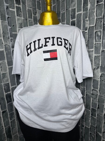 T-shirt blanc Hilfiger
