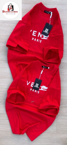 T-shirt rouge Paris tendance