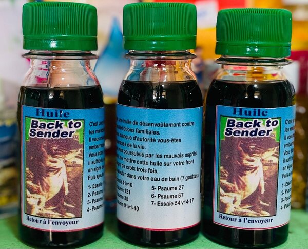 Huile Retour à l'Envoyeur