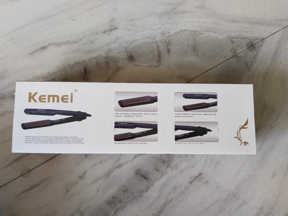 Kemei hair straightener
