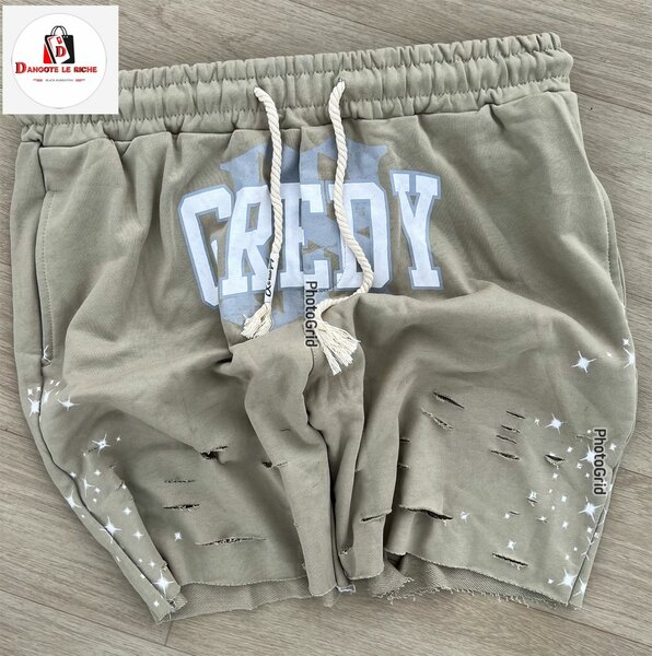 Short en coton décontracté