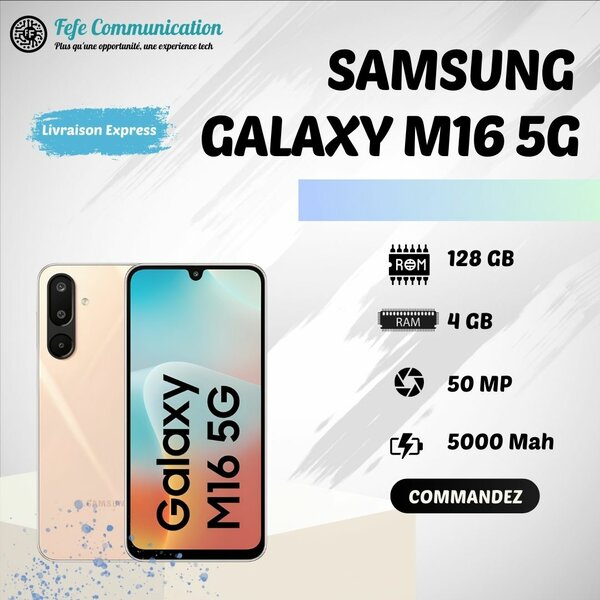 Samsung Galaxy M16 5G - 128GB