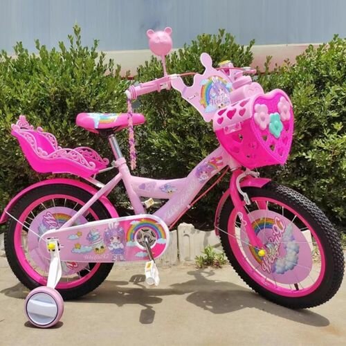 Vélo Enfant Rose Fantaisie