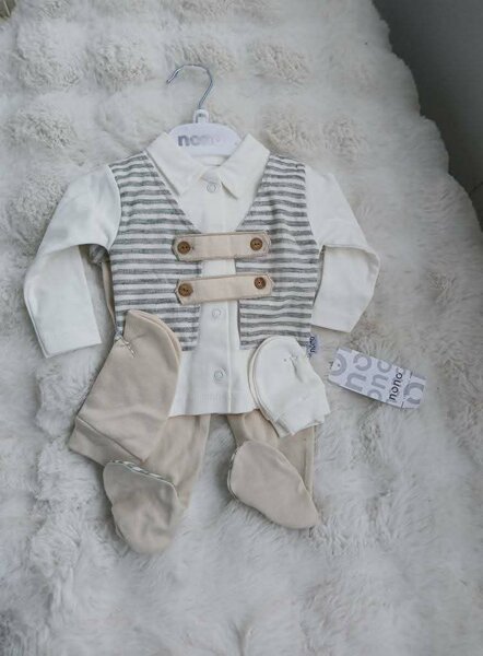 Ensemble élégant bébé 3 pièces