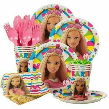 Set de fête d'anniversaire licorne