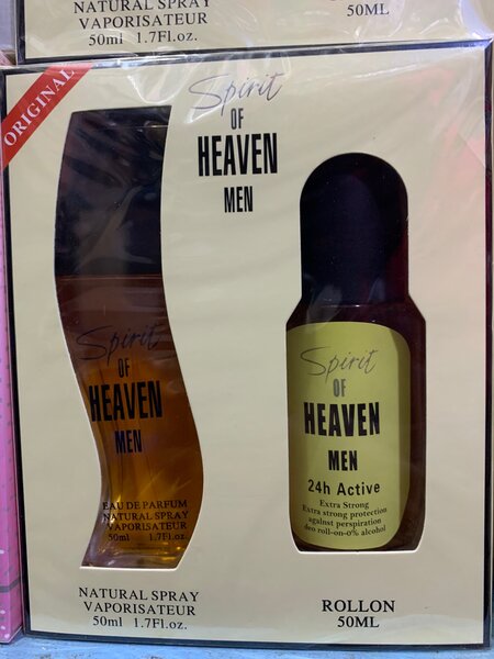 Spirit of Heaven perfume and deodorant