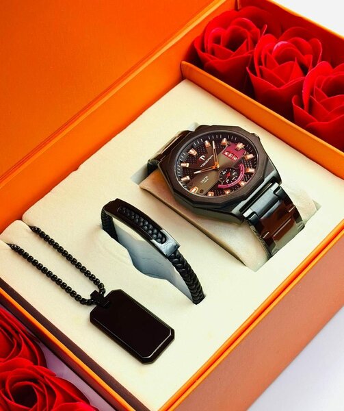 Set Montre Homme Élégant