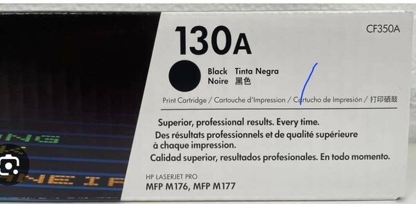 Cartouche Toner HP 130A Noire