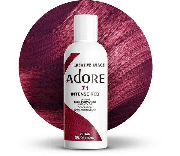 Coloration Cheveux Rouge Intense