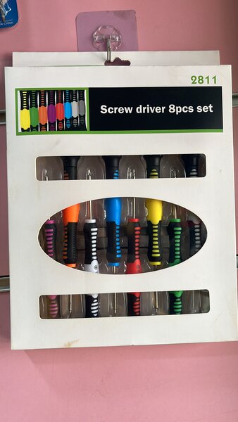 Ensemble de tournevis 8 pièces