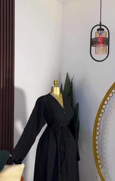 Elegant Black Maxi Dress