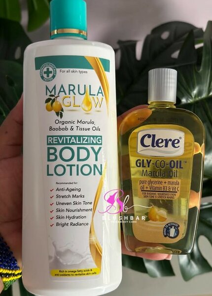 Marula Glow for Radiant Skin & Even Skin  Combo
