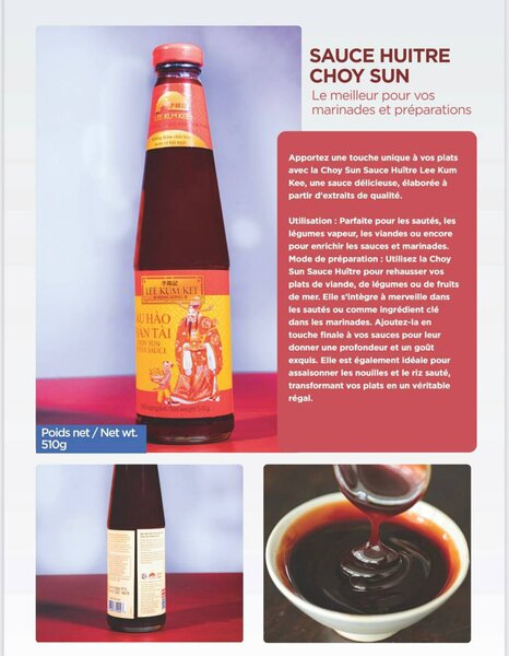 Sauce Huître Choy Sun 510g