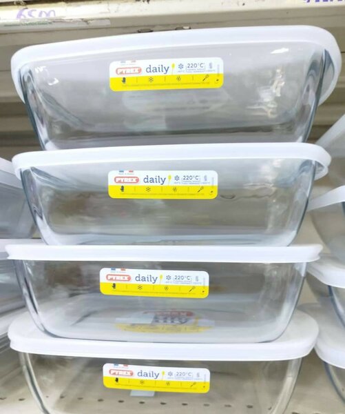 Boîtes de conservation en verre