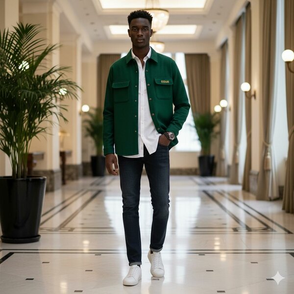 Veste Homme Essaie Élégante