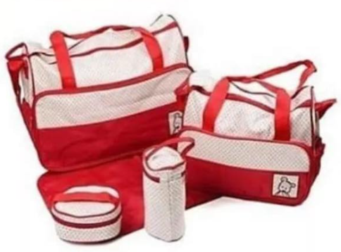 set of bags for mommy red