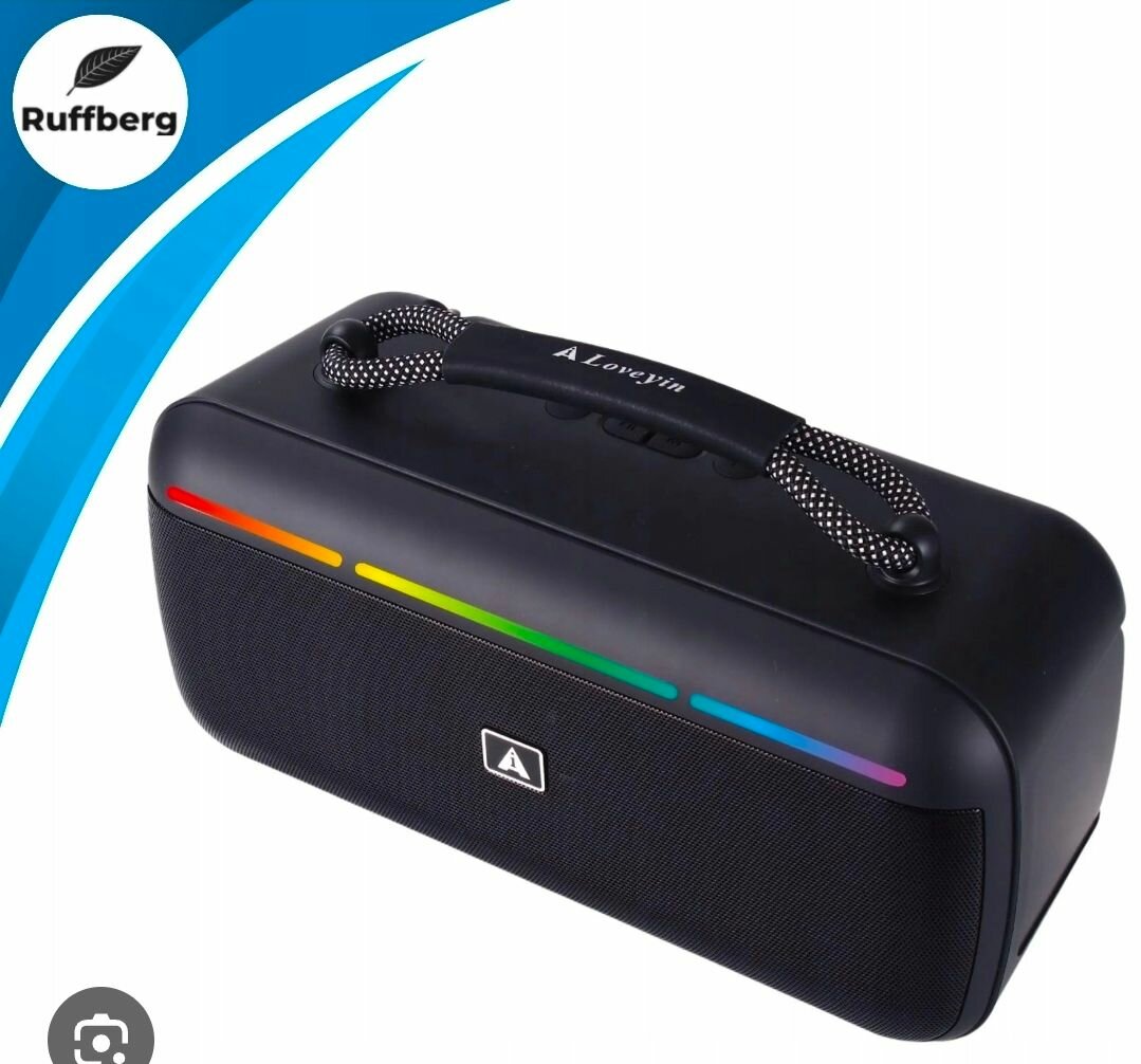 Enceinte Bluetooth RGB sans fil