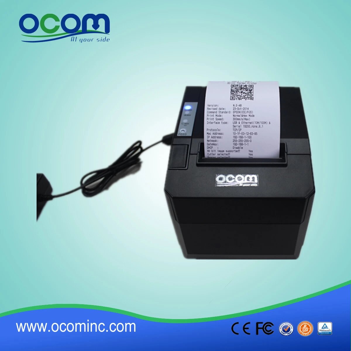 Imprimante thermique OCOM OCPP-80E